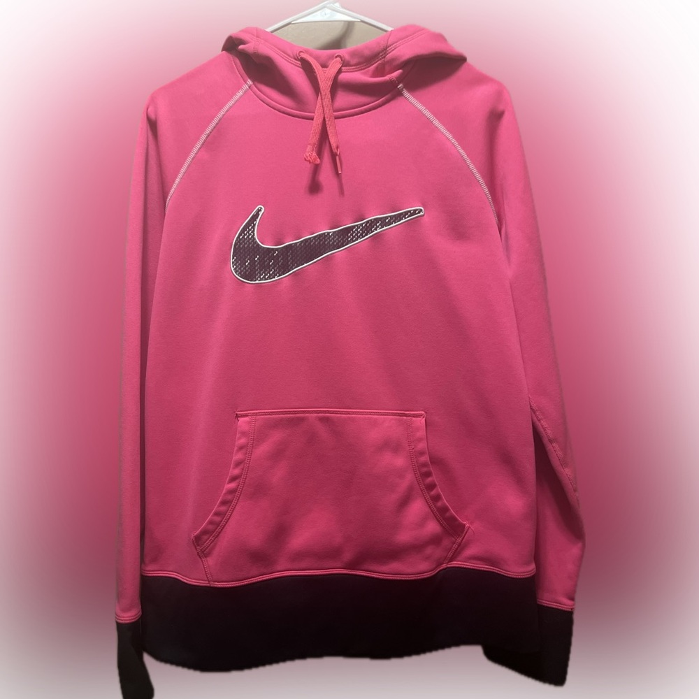 NIKE | Women’s Pink Pullover Hoodie SIZE L